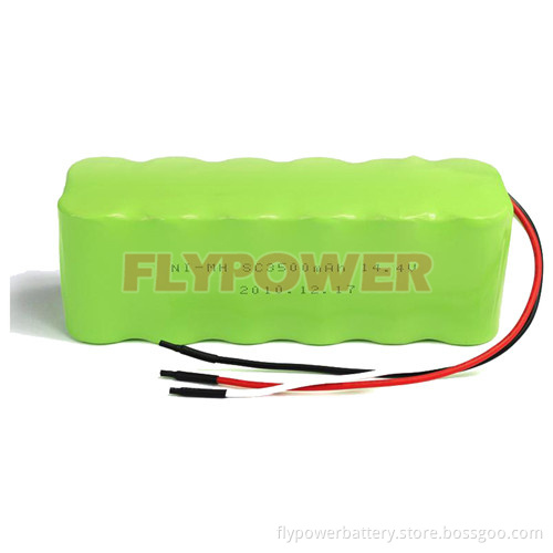 Ni-MH Battery 14.4V Sc3500mAh High Power Rechargeable Battery Pack (12S of FH-Sc3500P)